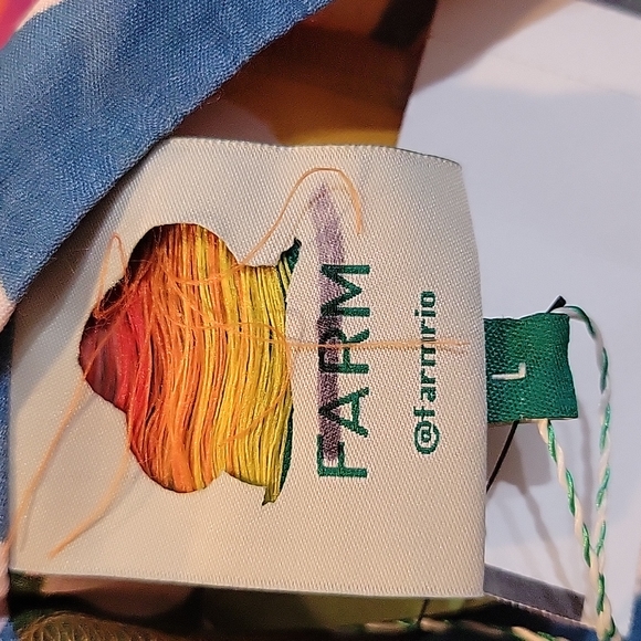 Farm Rio Earth Rainbow Shirtdress - Picture 13 of 14